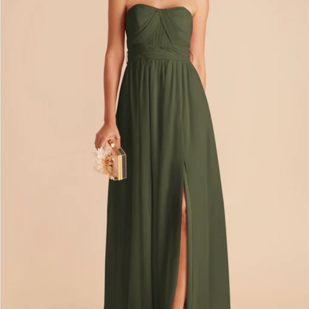 Birdy Grey Olive Green Convertible Dress